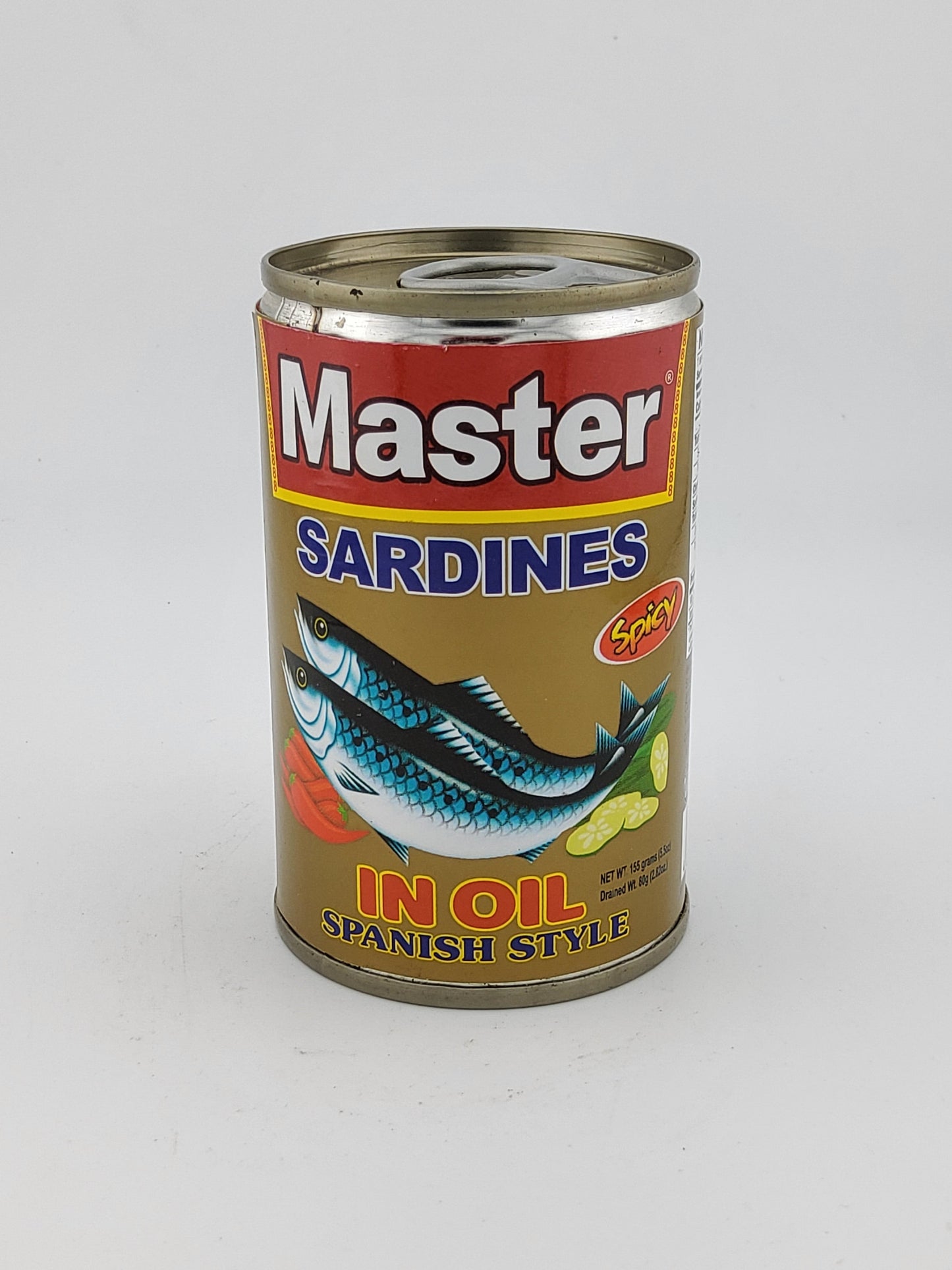 Master Sardines Spanish Spicy 5.5 oz
