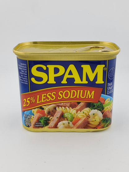 Spam 25% Less Sodium 12 oz