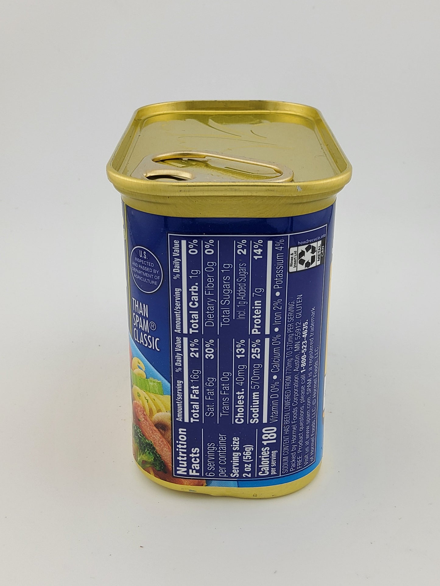 Spam 25% Less Sodium 12 oz