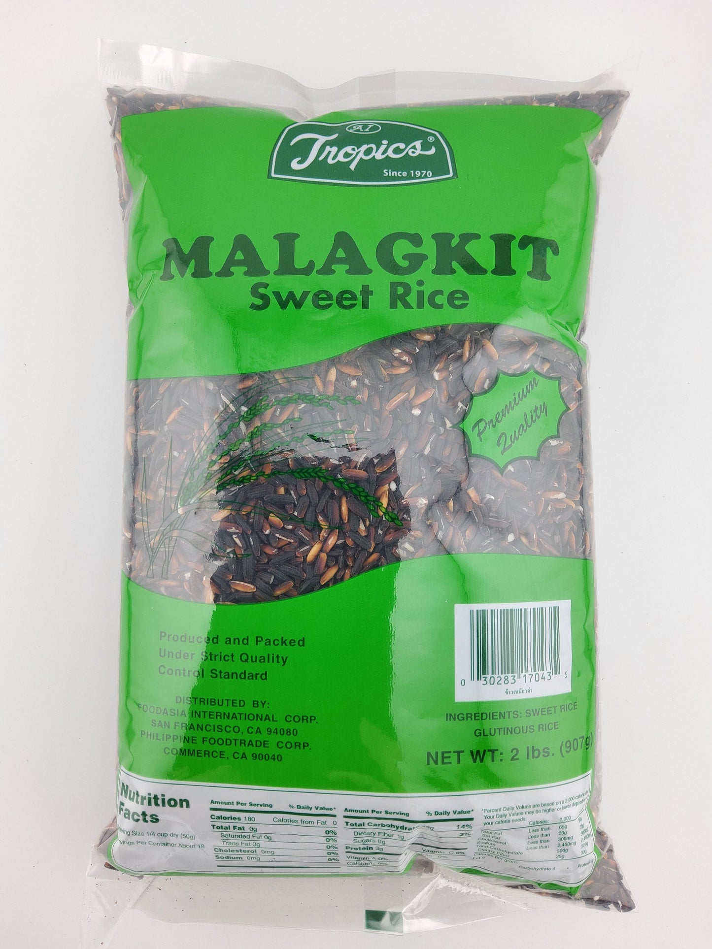 Tropics Black Sweet Rice 2 lbs