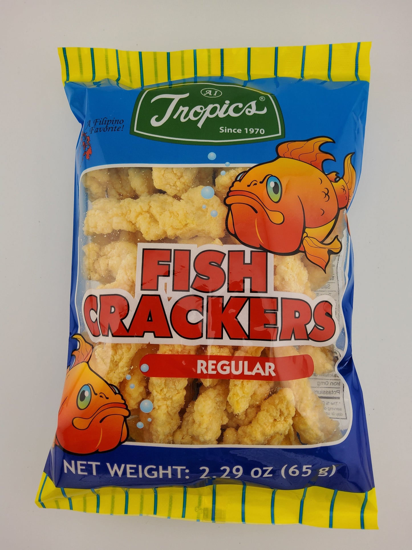 Tropics Fish Crackers Reg 65g