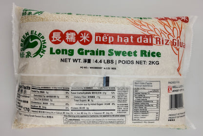 Green Elephant White Sweet Rice 2 kg