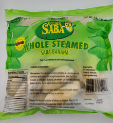 Golden Saba Whole Banana 4 lbs