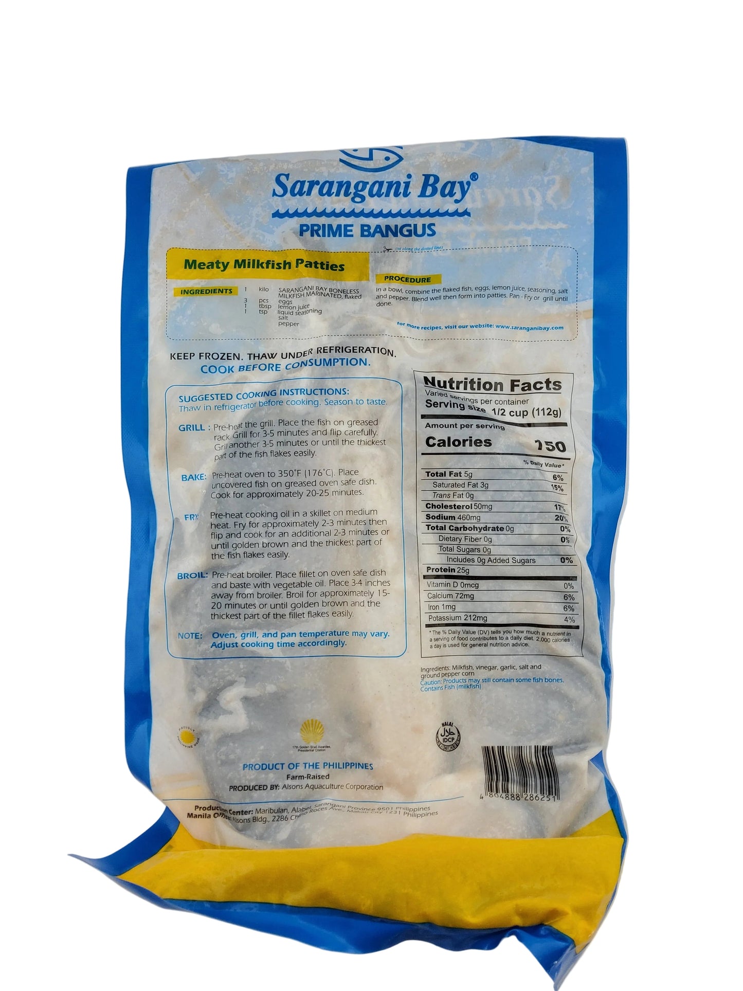 Sarangani Bay Marinated Milkfish FFDM /PK