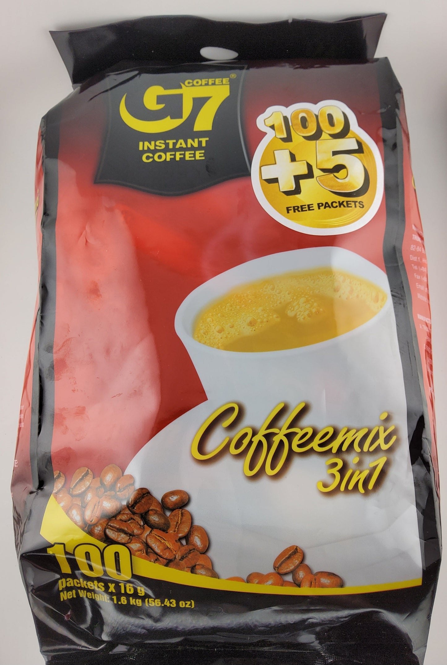 G7 Coffee Mix 3 in 1 1600 g