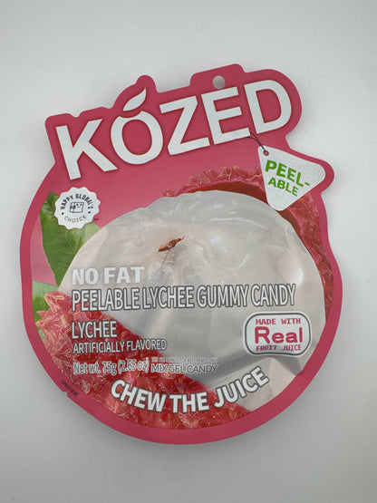 Kozed Gummy Candy Lychee 2.65 oz