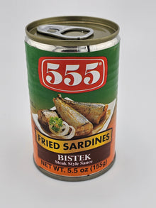 555 Fried Sardines Bistek 5.5 oz