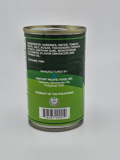 555 Sardines 5.5 oz - Tomato (Green)