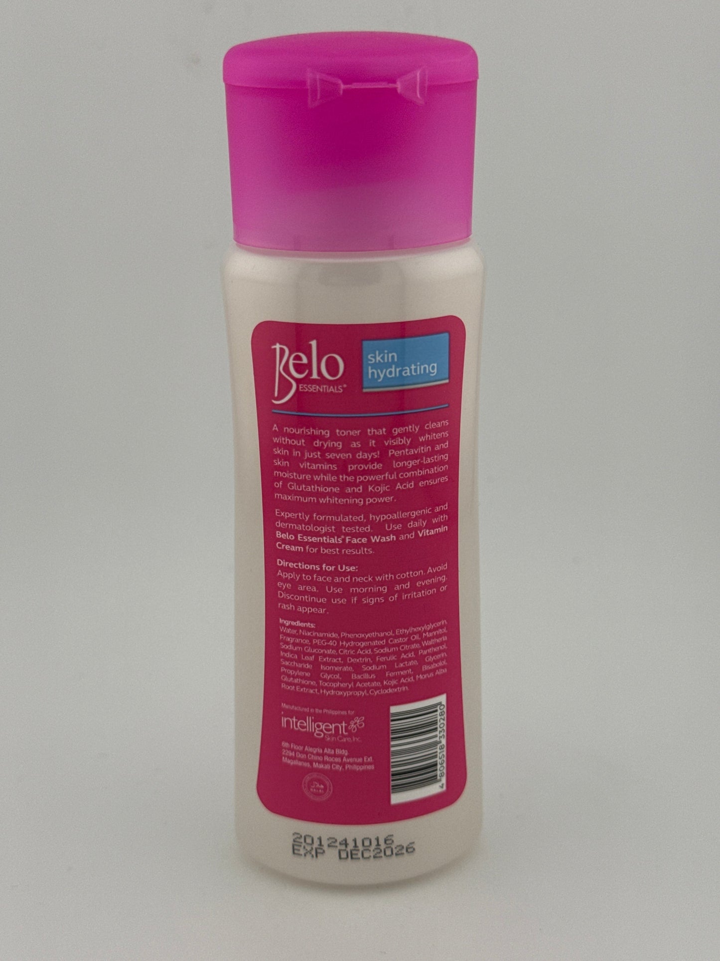 Belo Moisture Rich Toner 100ml