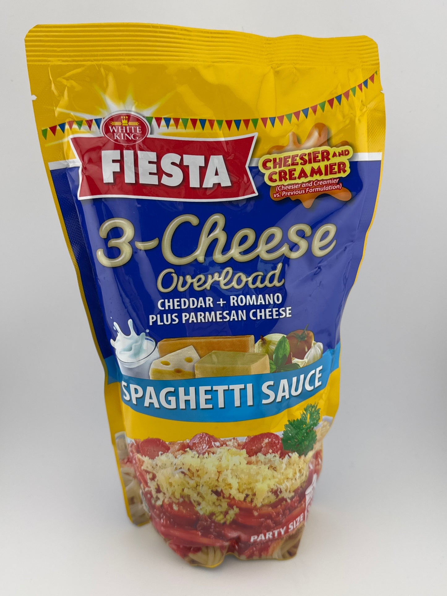 White King Fiesta 3-Cheese Spaghetti 1kg