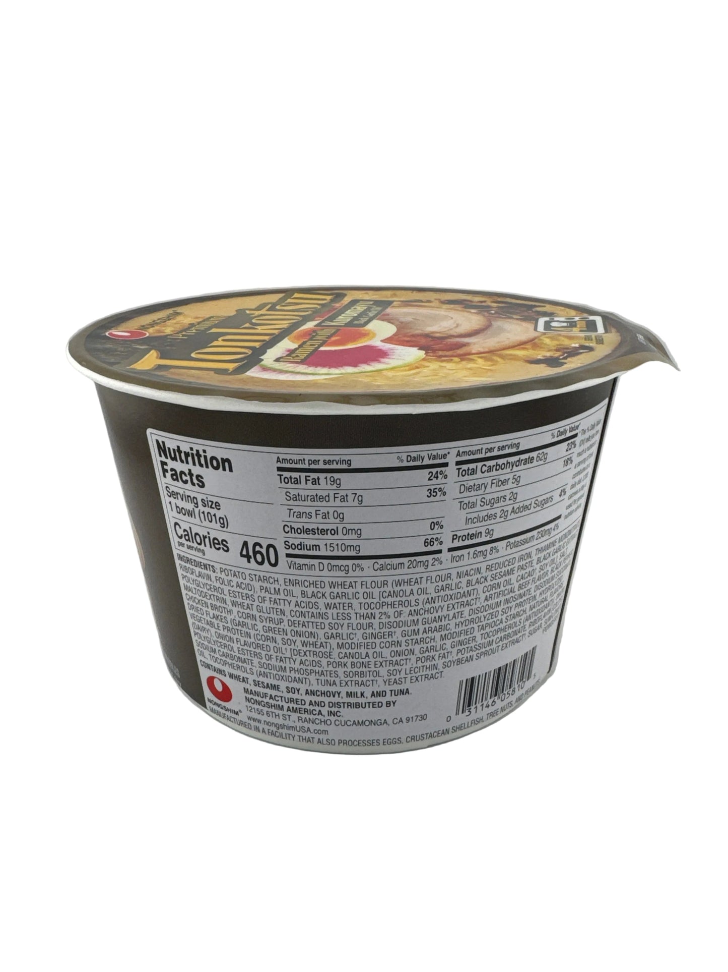 NongShim Bowl - Tonkatsu 3.56 oz