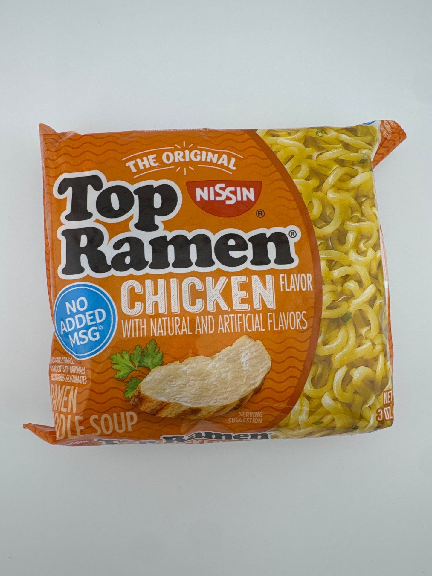 Nissin Top Ramen Chicken 3 oz Bag