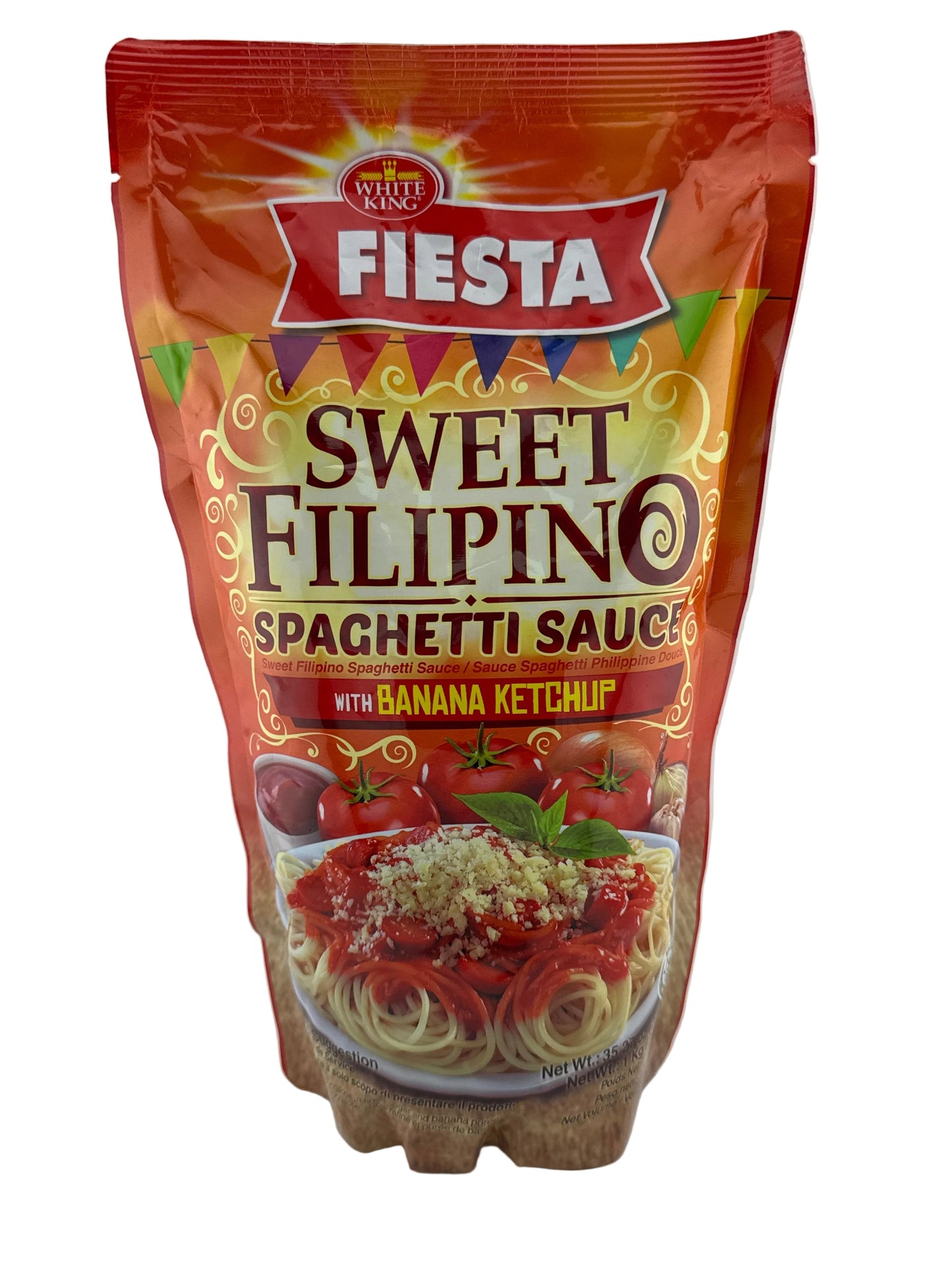 White King Fiesta Spaghetti Sauce w/ Banana Ketchup 1kg