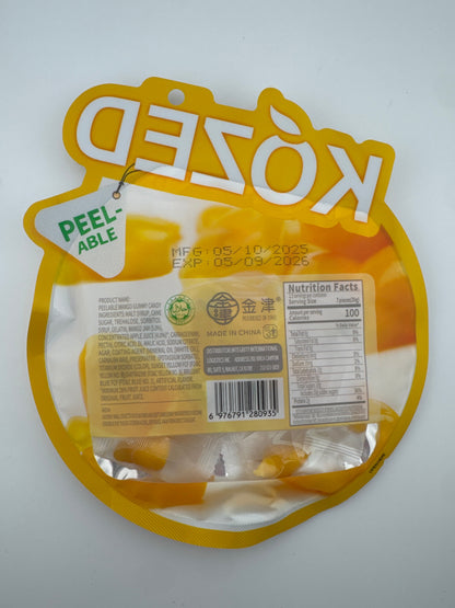 Kozed Gummy Candy Mango 2.65 oz