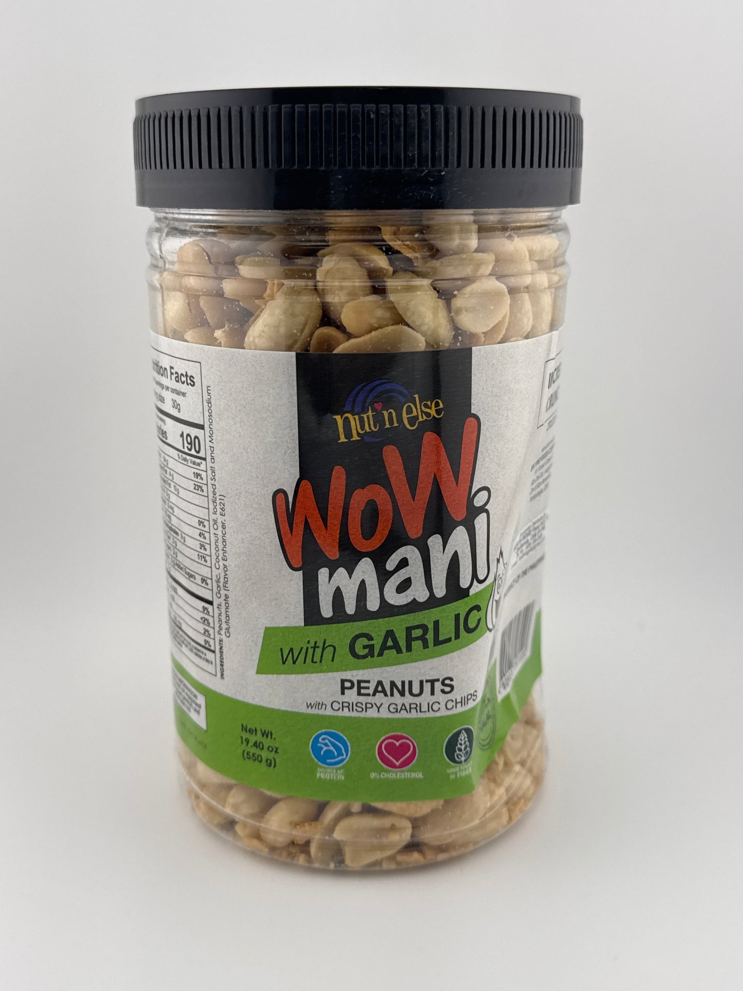 Nut'n Else Wow Mani with Garlic Jar 500g | 17.64 oz