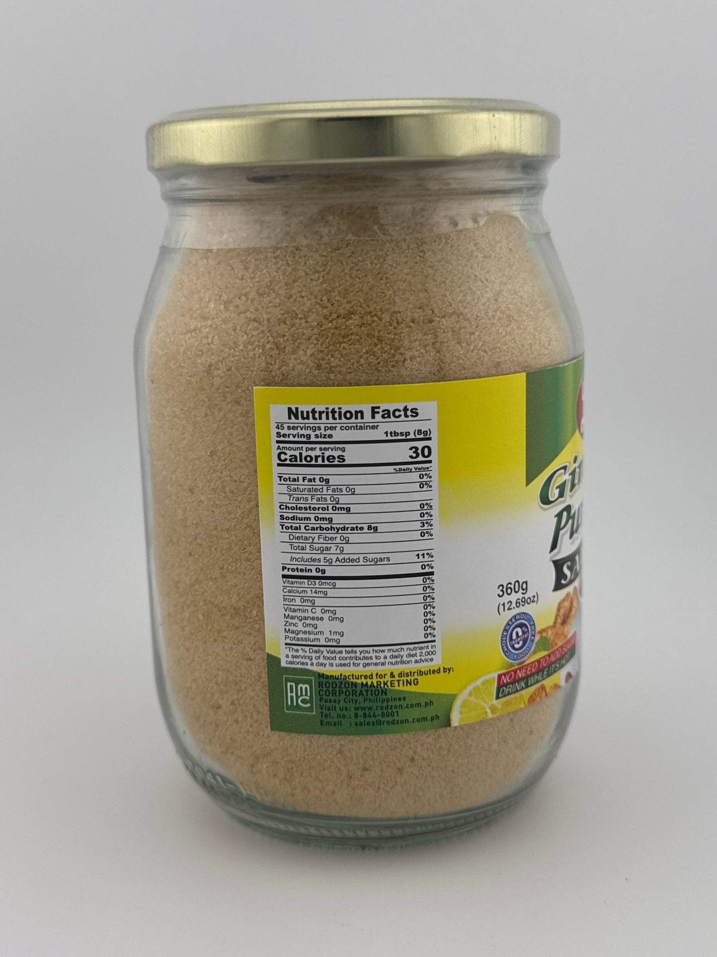 Ludy's Salabat Lemon 12.7 oz