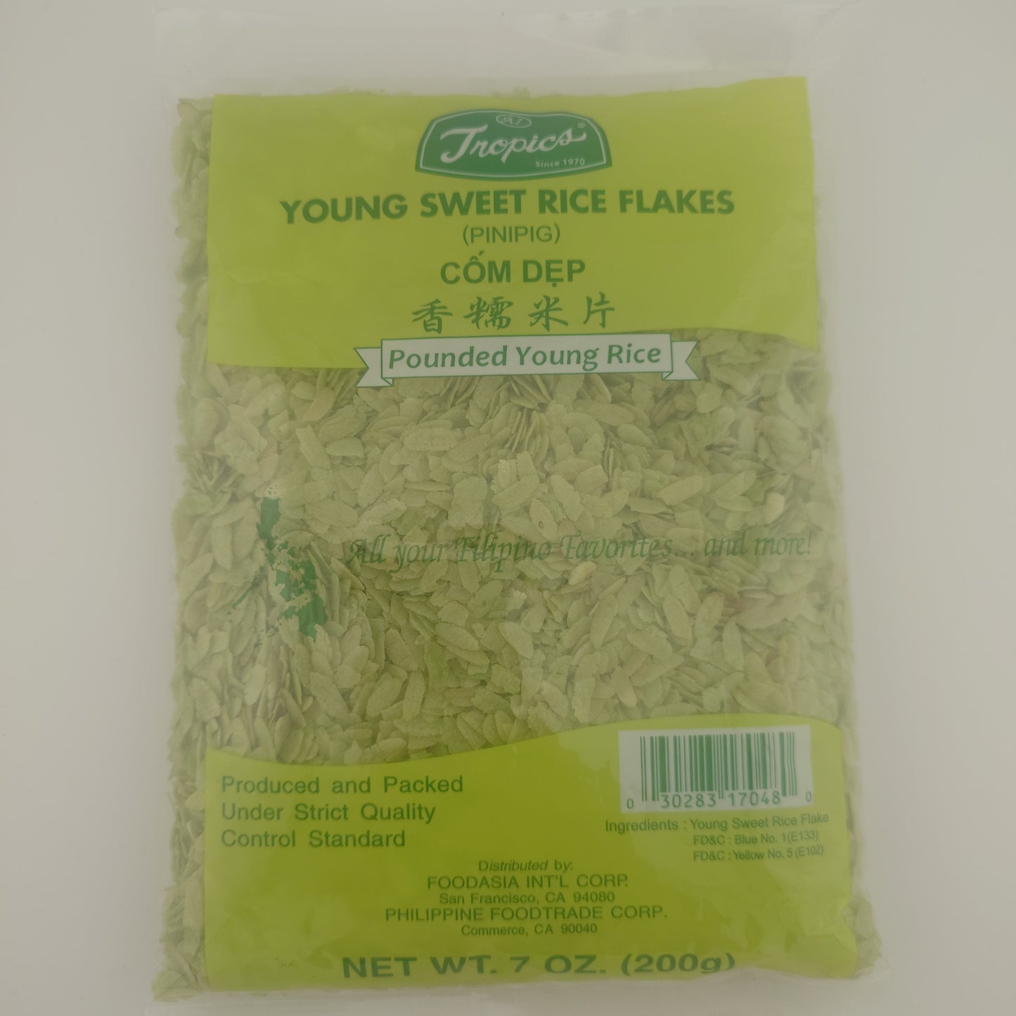 Tropics Rice Flakes 7oz Green
