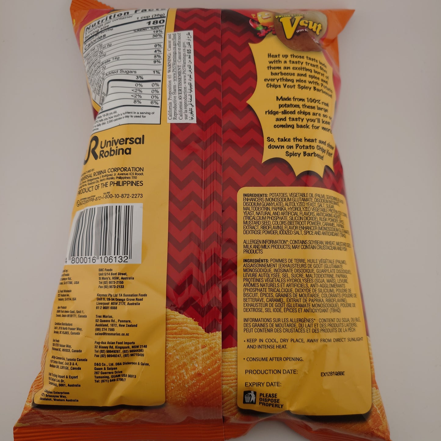 JackNJill Vcut Spicy BBQ 5.71oz Party