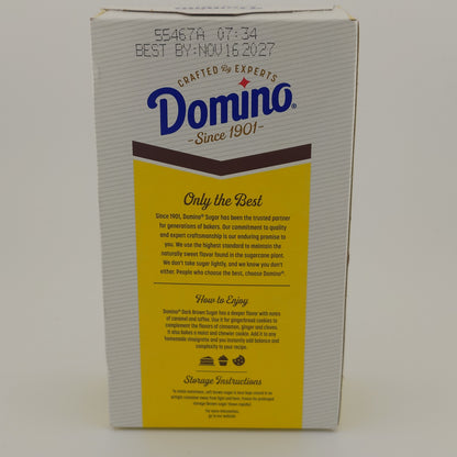 Domino Dark Brown Sugar 16 oz