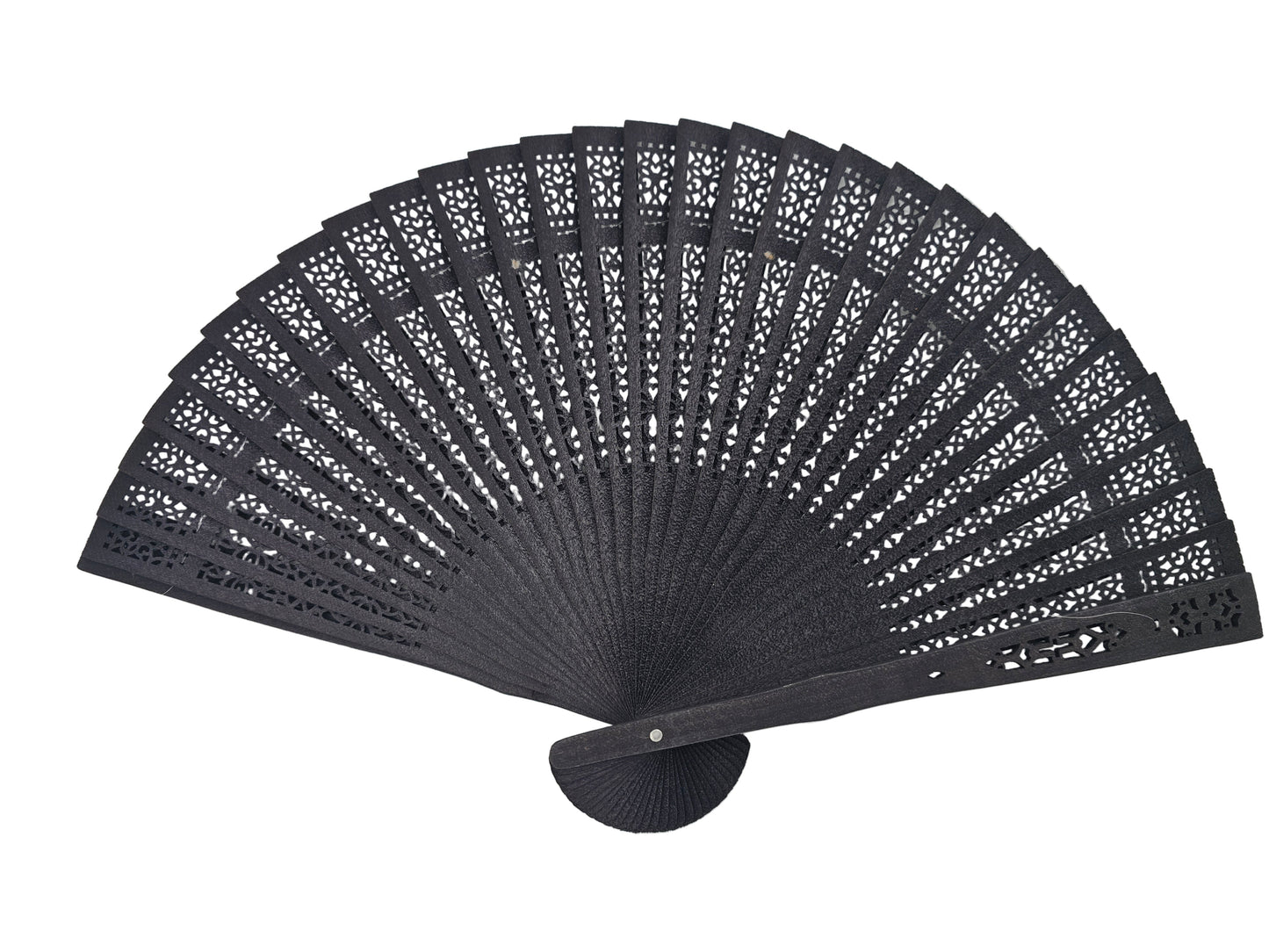 Sandalwood Fan - Black
