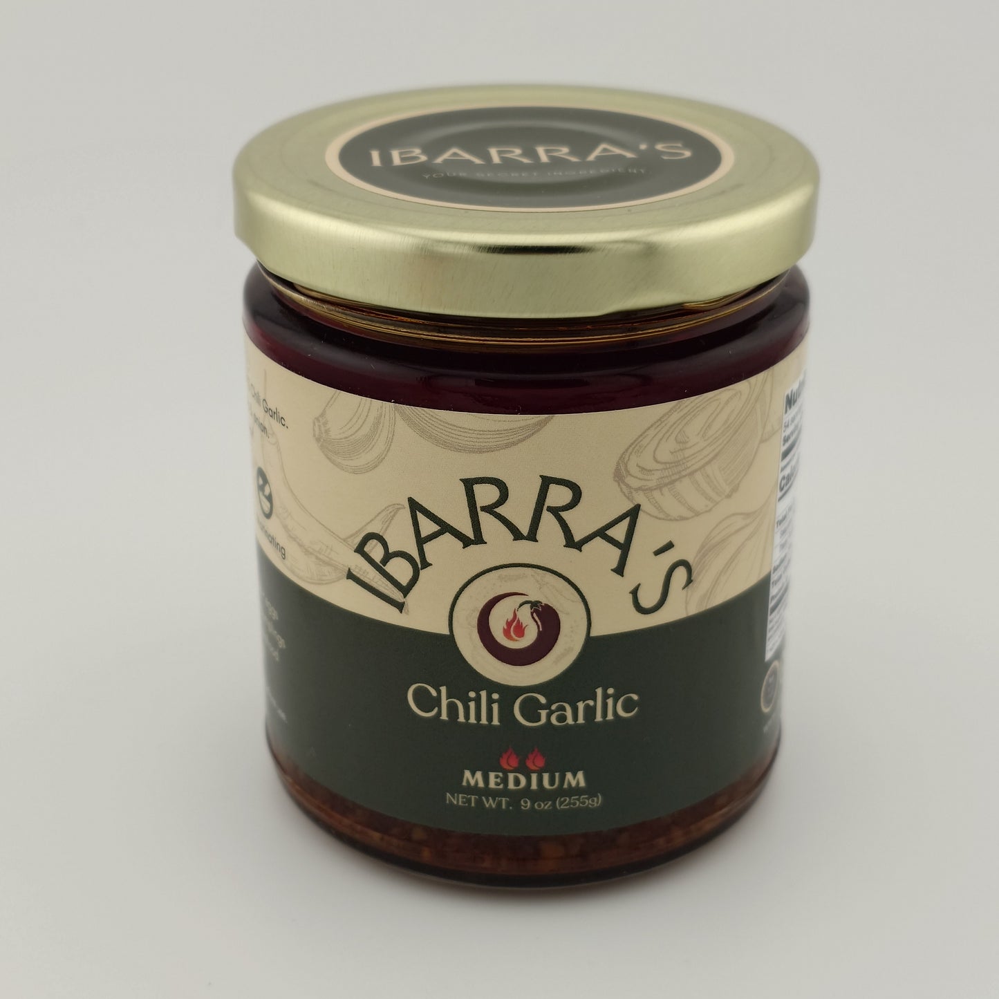 Ibarra's Chili Garlic Medium 9 oz | 255 g