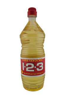 123 Vegetable Oil 33.8 fl oz