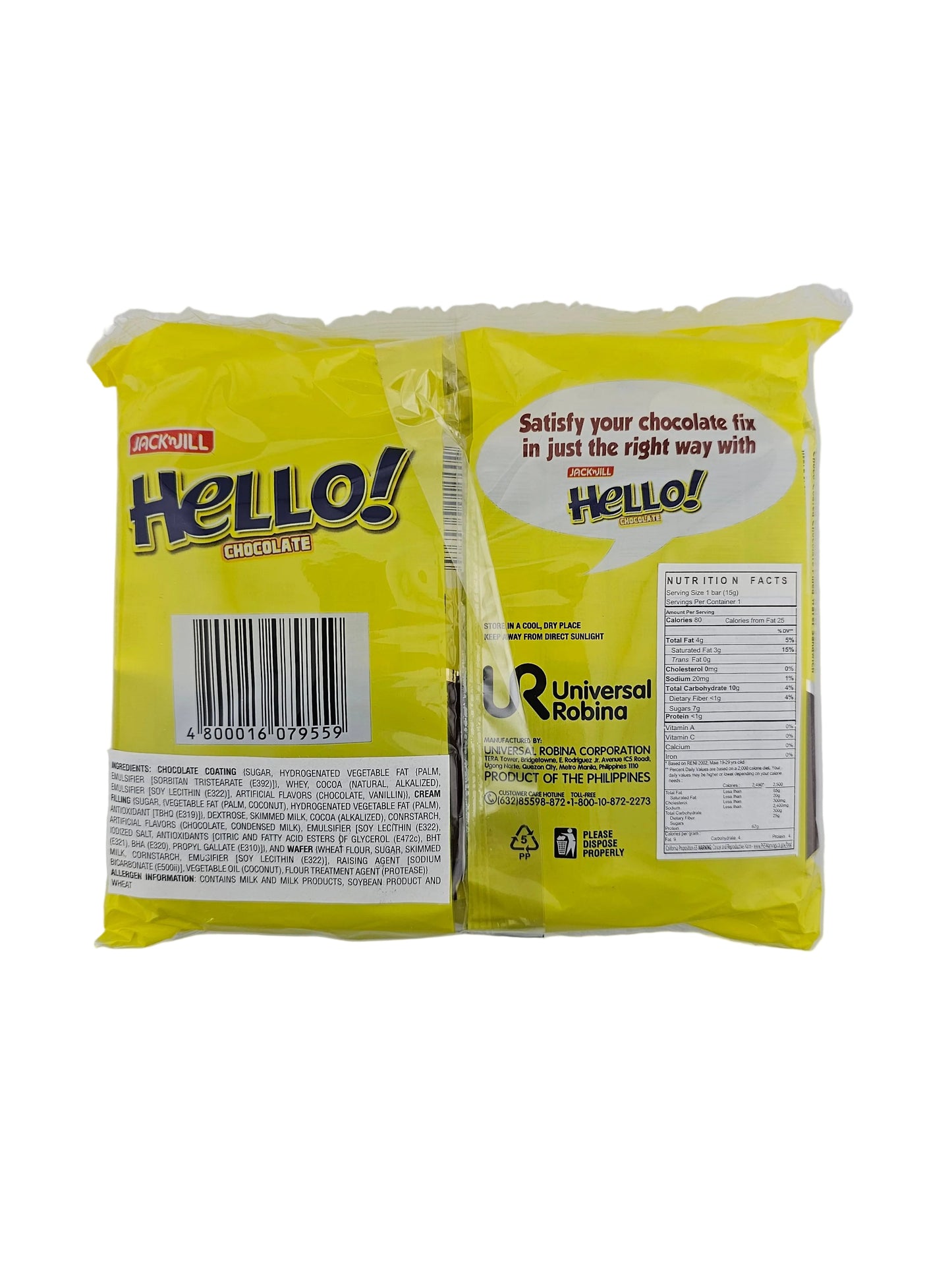JackNJill Hello Chocolate 5.29 oz