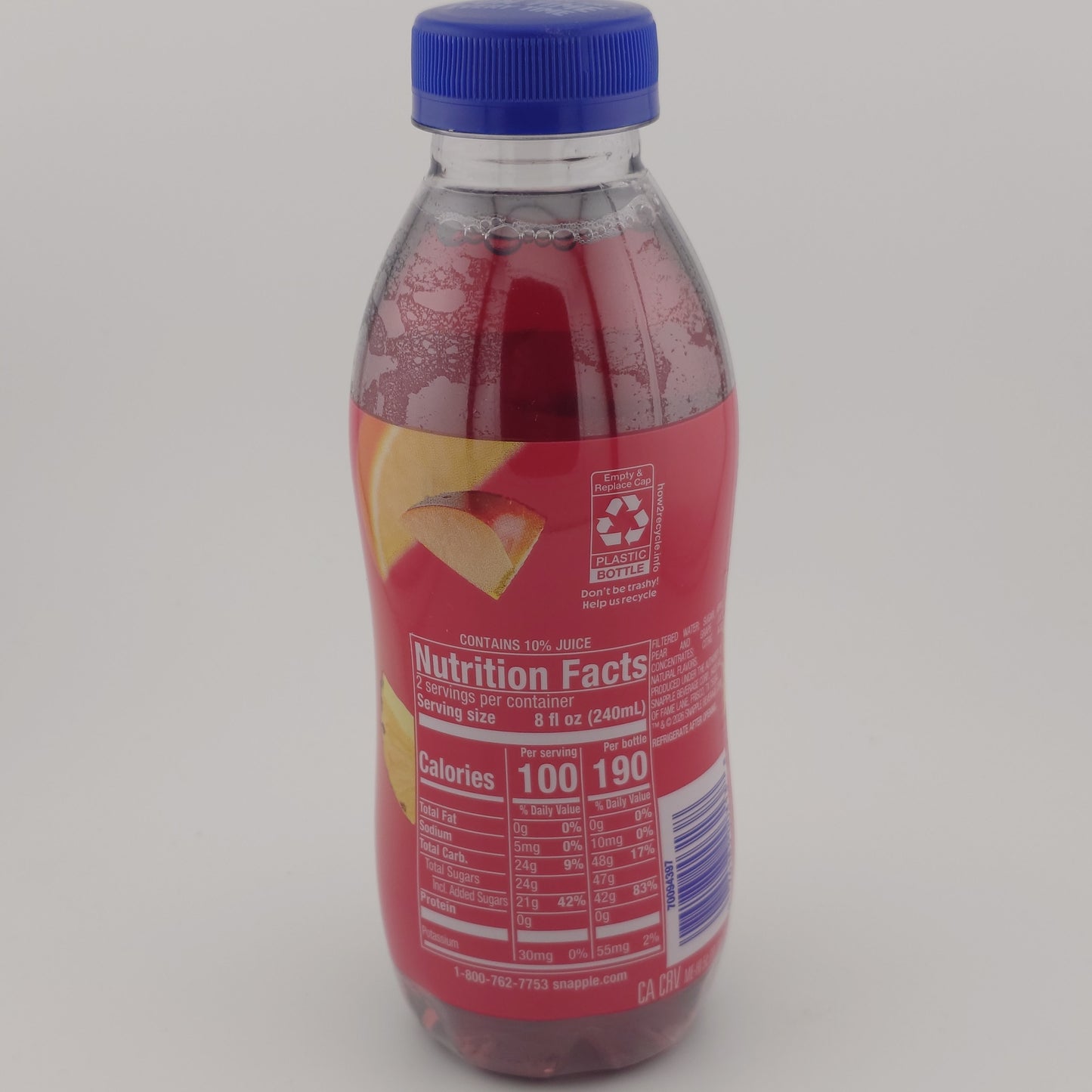 Snapple Fruit Punch 16 fl oz | 473 mL