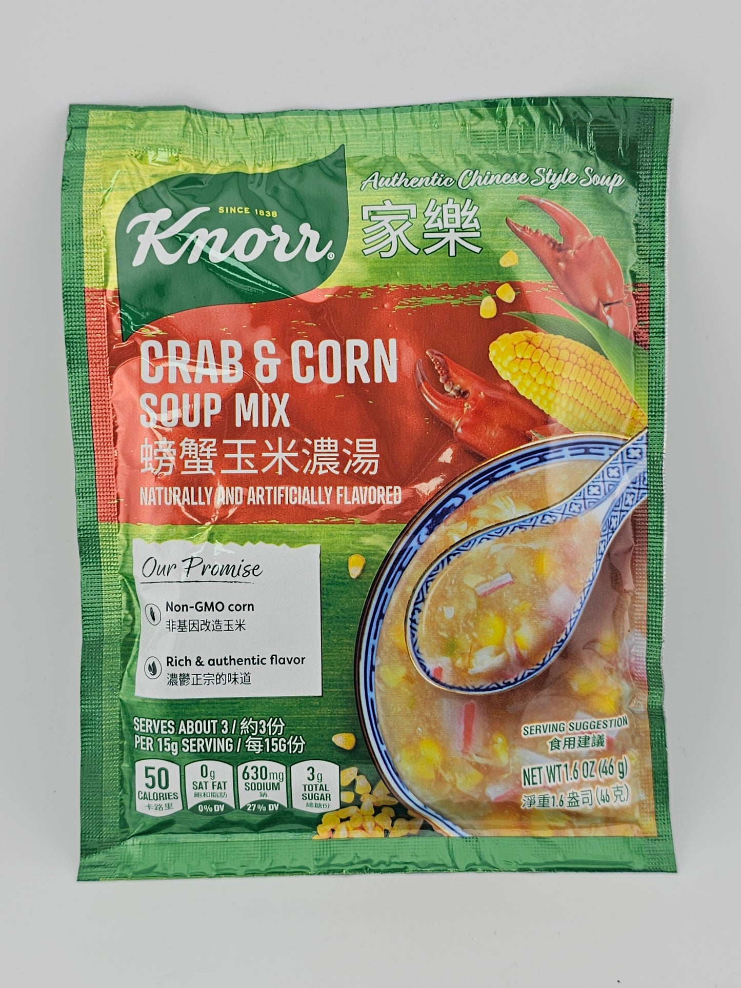 Knorr Soup Mix Crab & Corn 46g