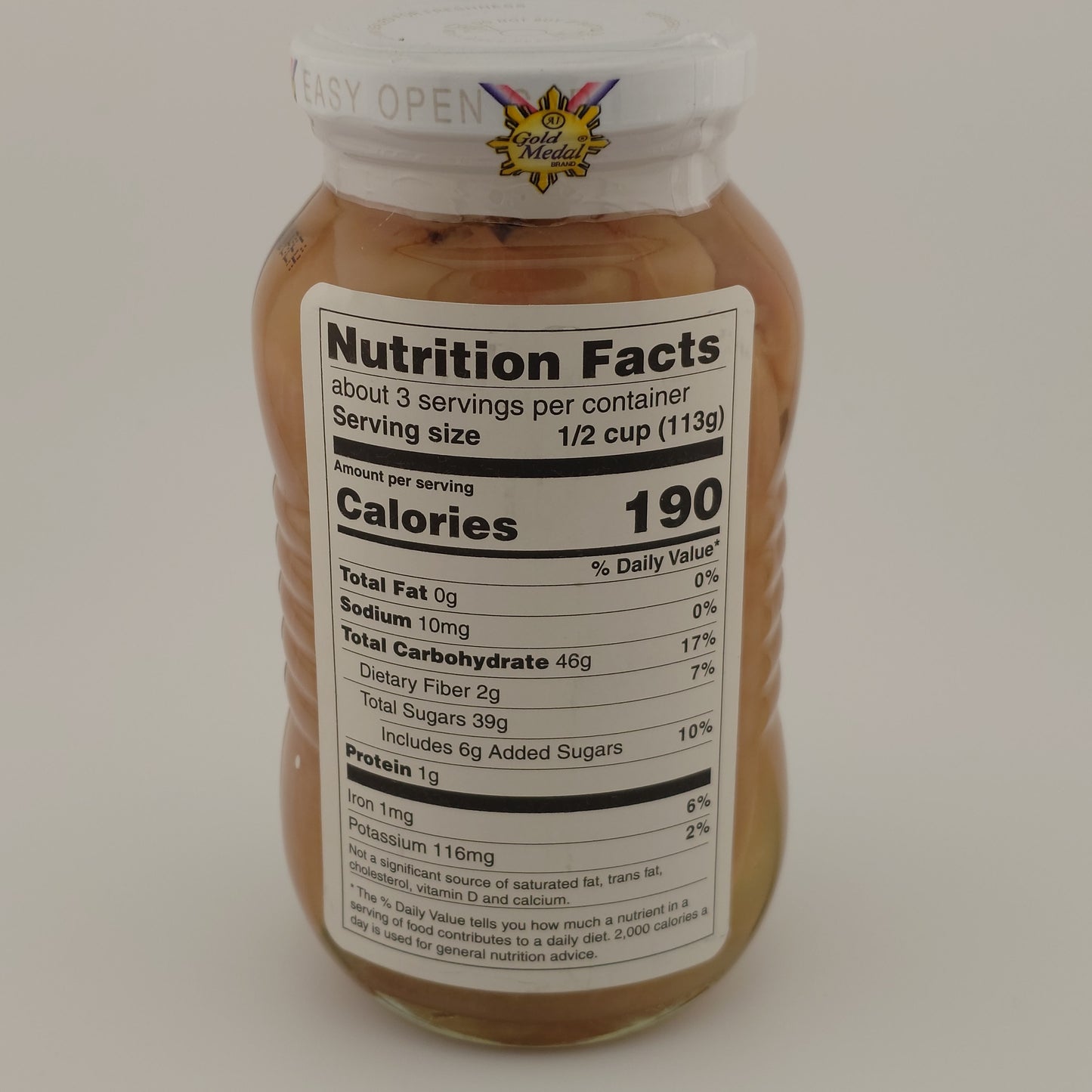 Gold Medal Banana in Syrup 12 oz