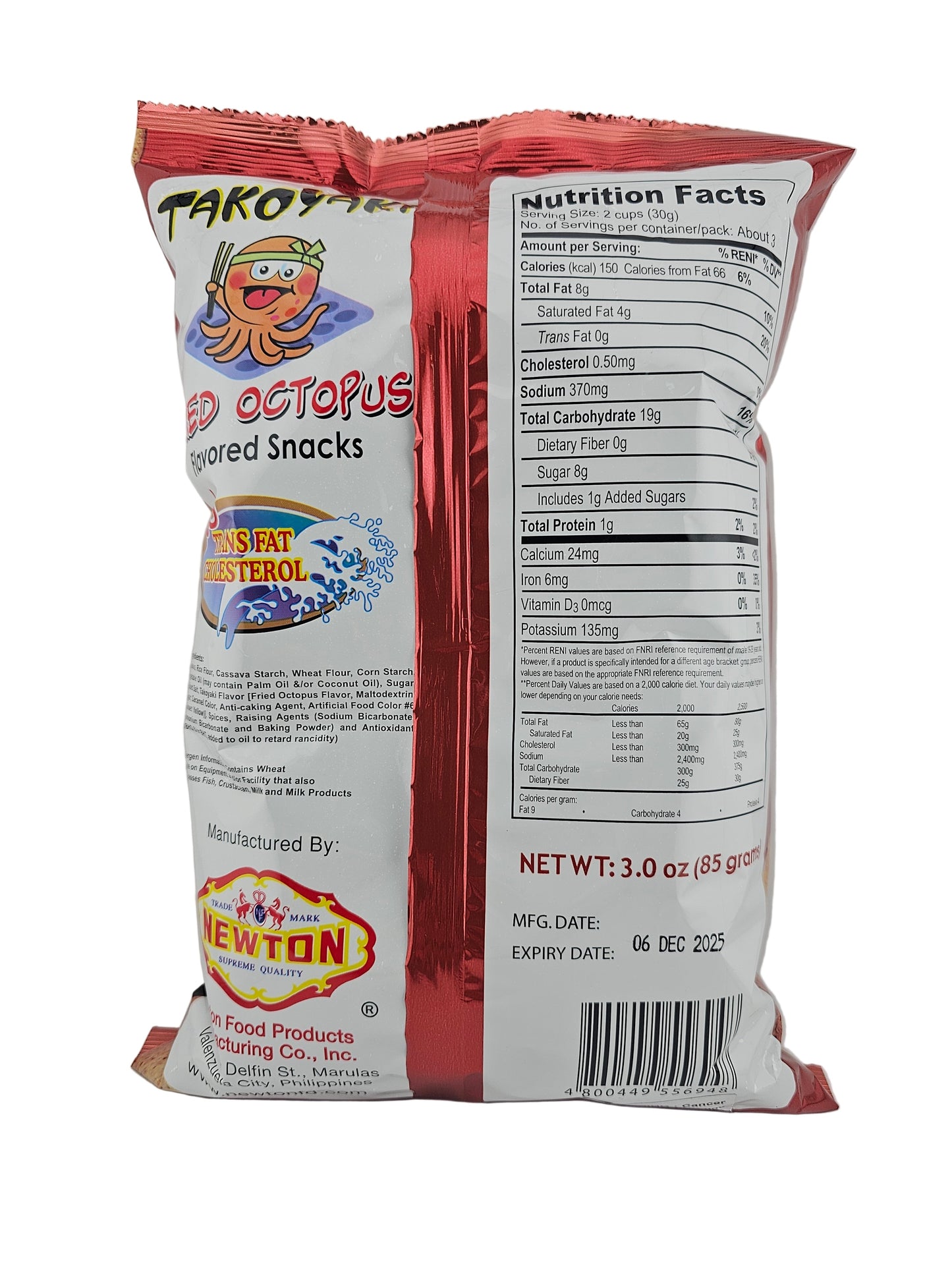 LaLa Takoyaki Chips 3 oz