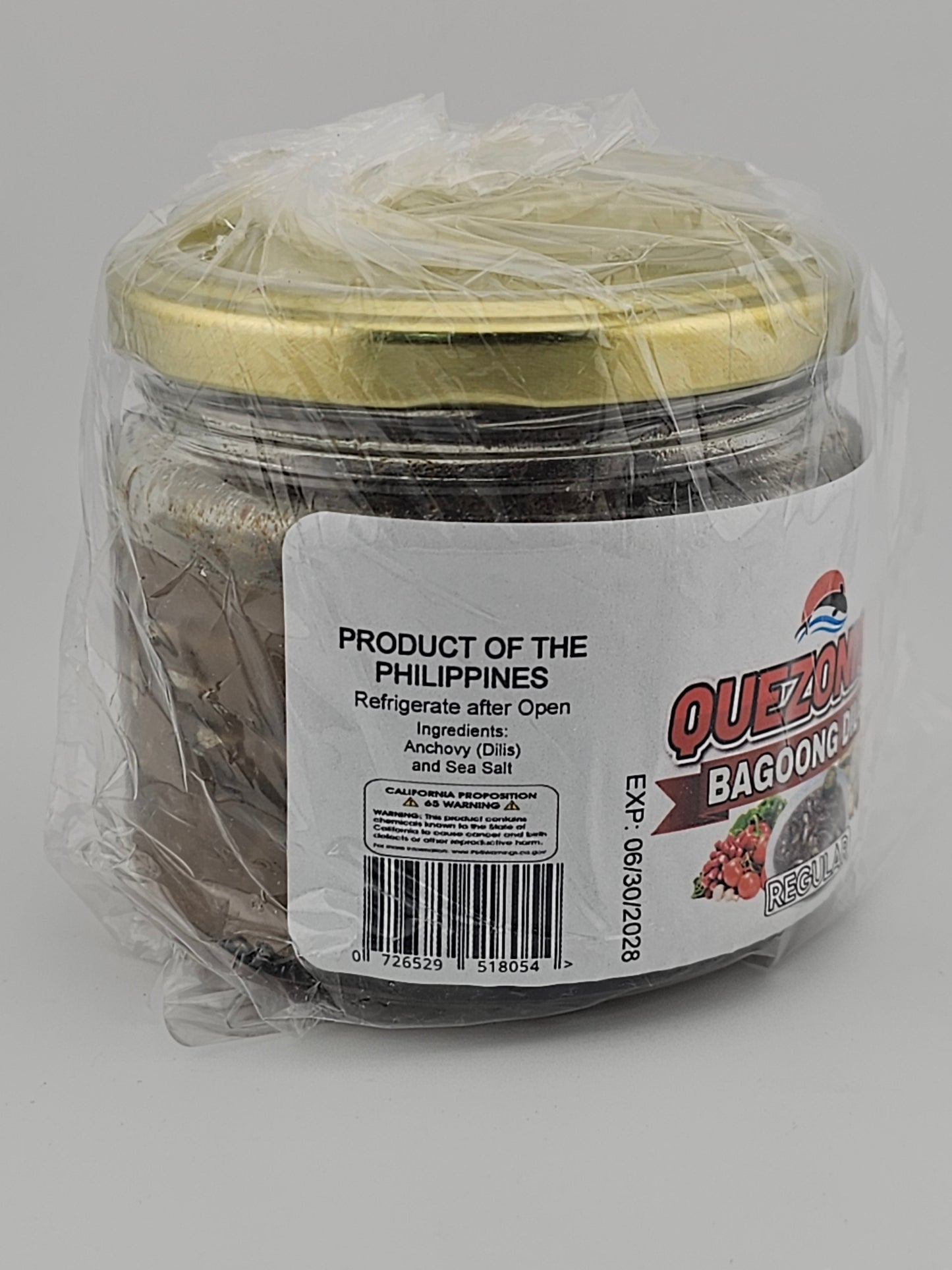 Quezonian Bagoong Dilis 10 oz Regular