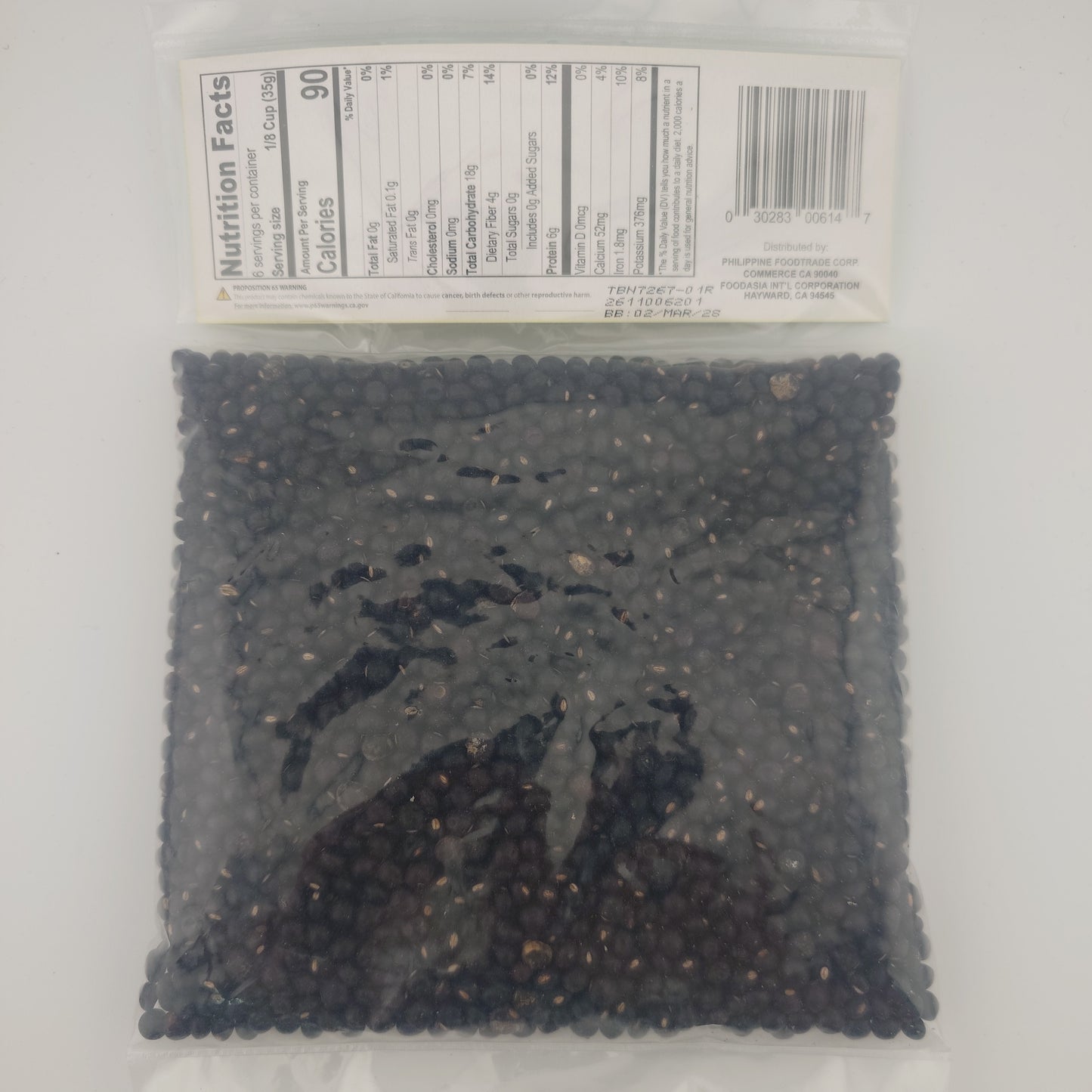 Tropics Dried Black Beans 227 g