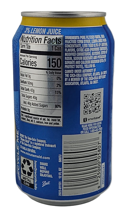 Minute Maid Lemonade 12 oz