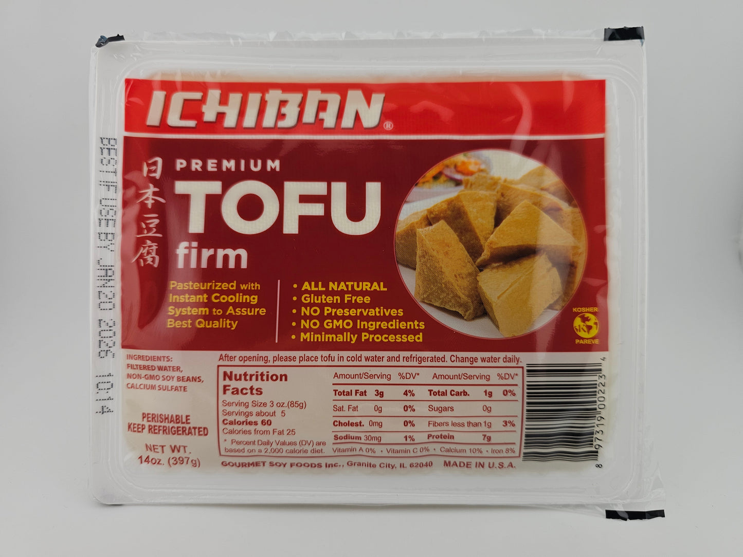 Ichiban Tofu - Firm 14 oz