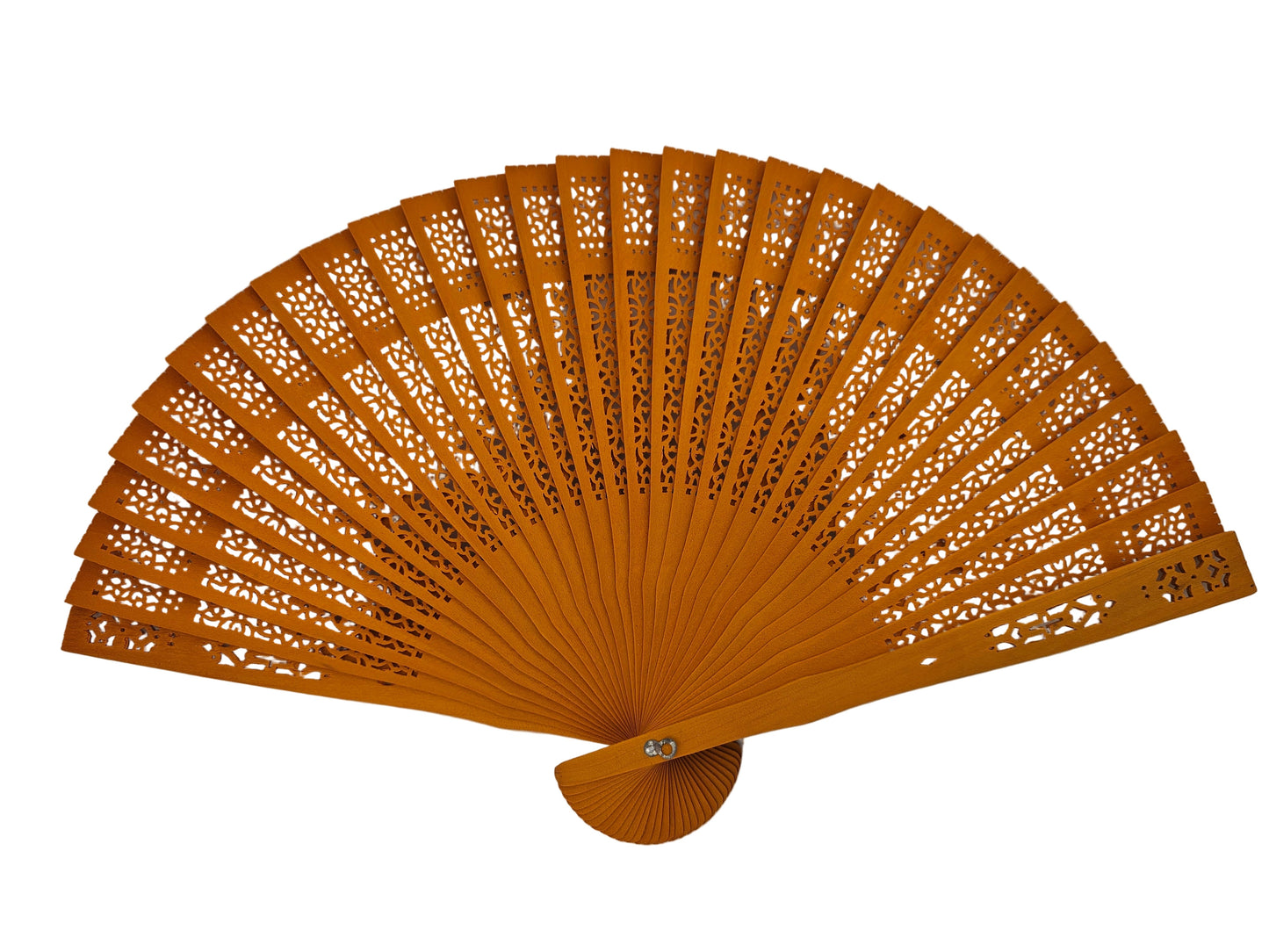 Sandalwood Fan - Orange