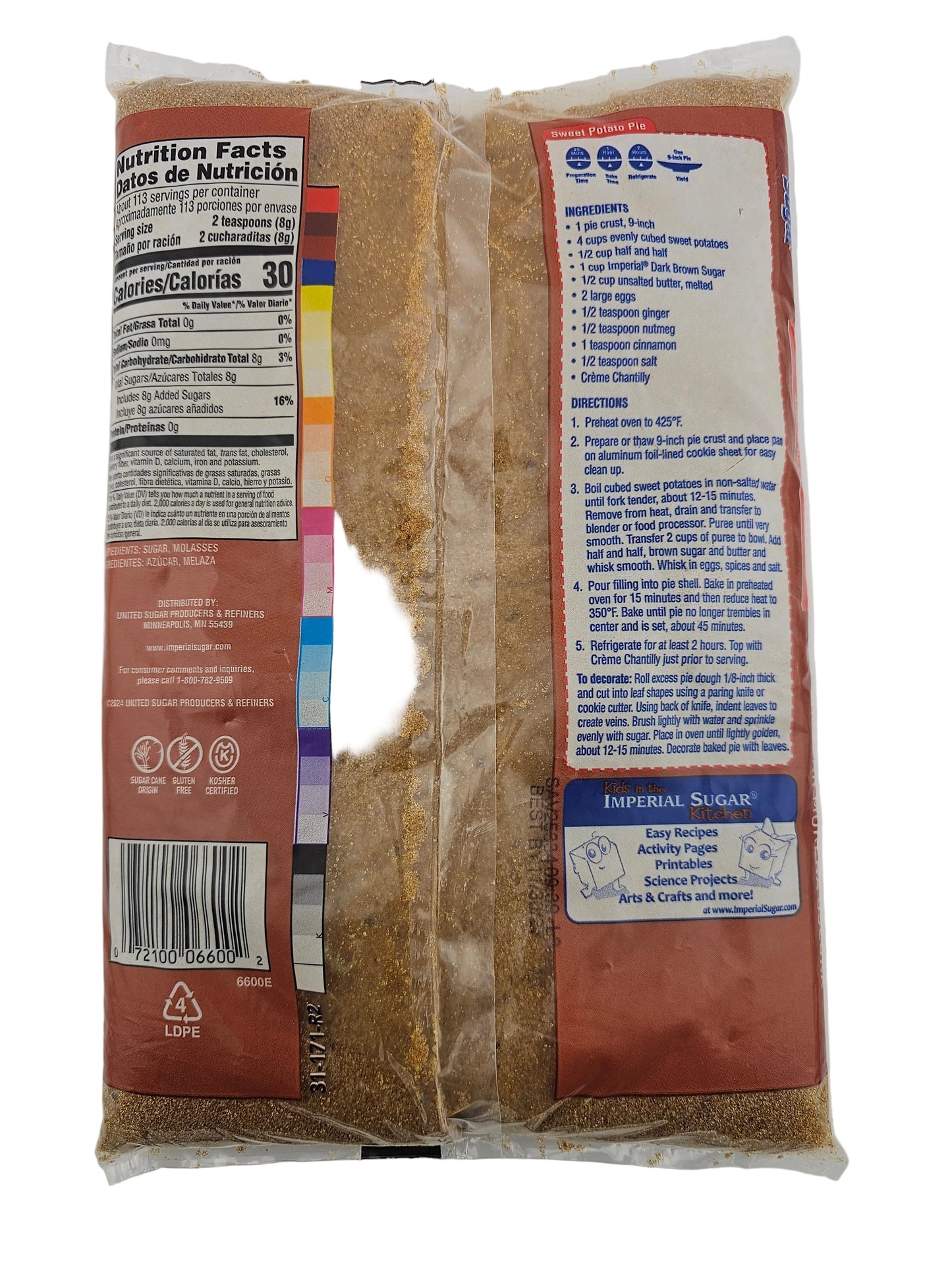 Imperial Sugar Dark Brown Sugar 2 lbs