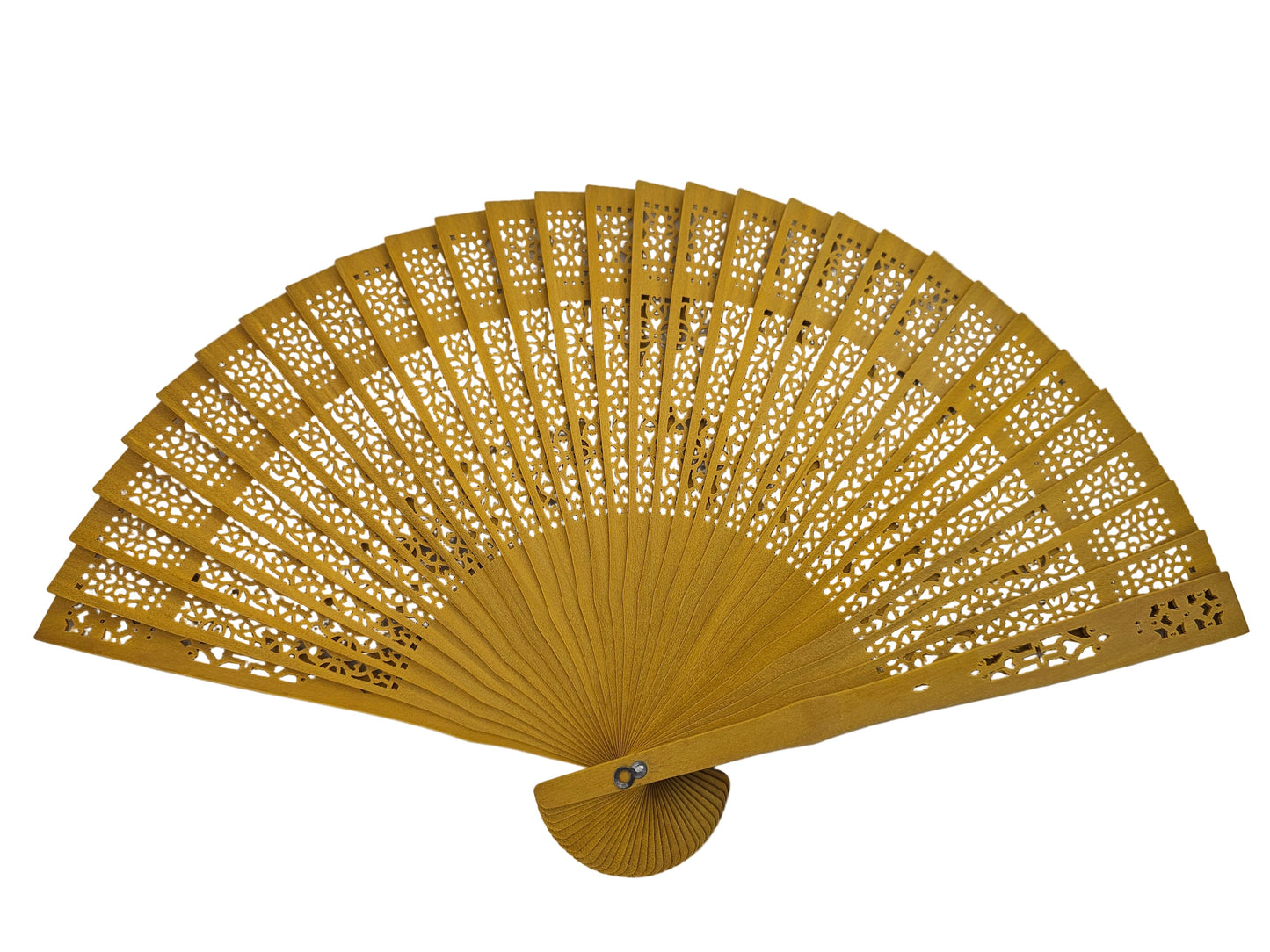 Sandalwood Fan - Yellow