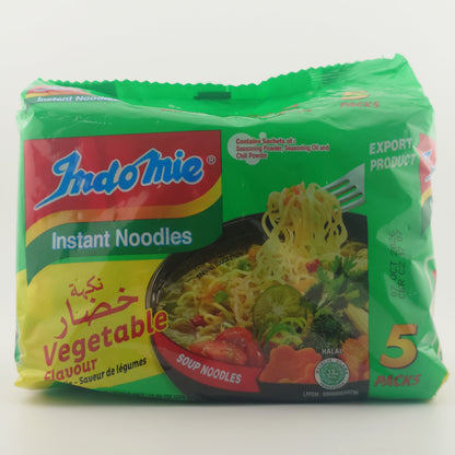 Indo Mie Noodles Vegetable 15 oz - 5 Pack