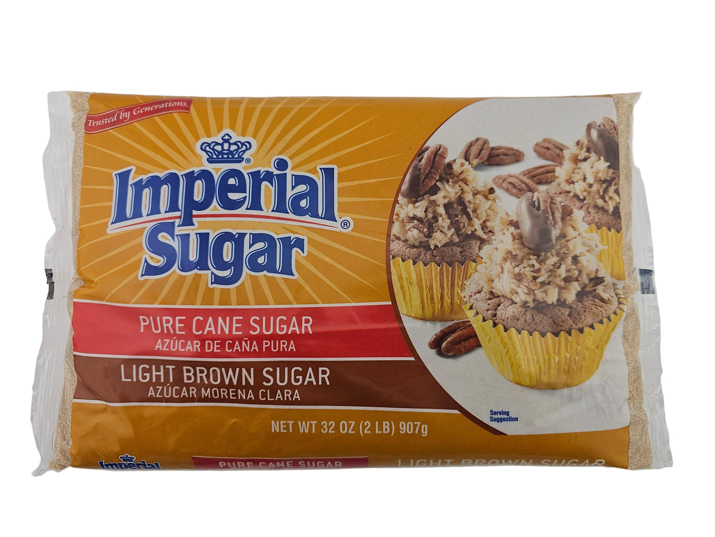 Imperial Sugar Light Brown Sugar 2 lbs
