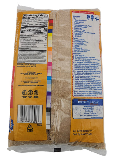 Imperial Sugar Light Brown Sugar 2 lbs