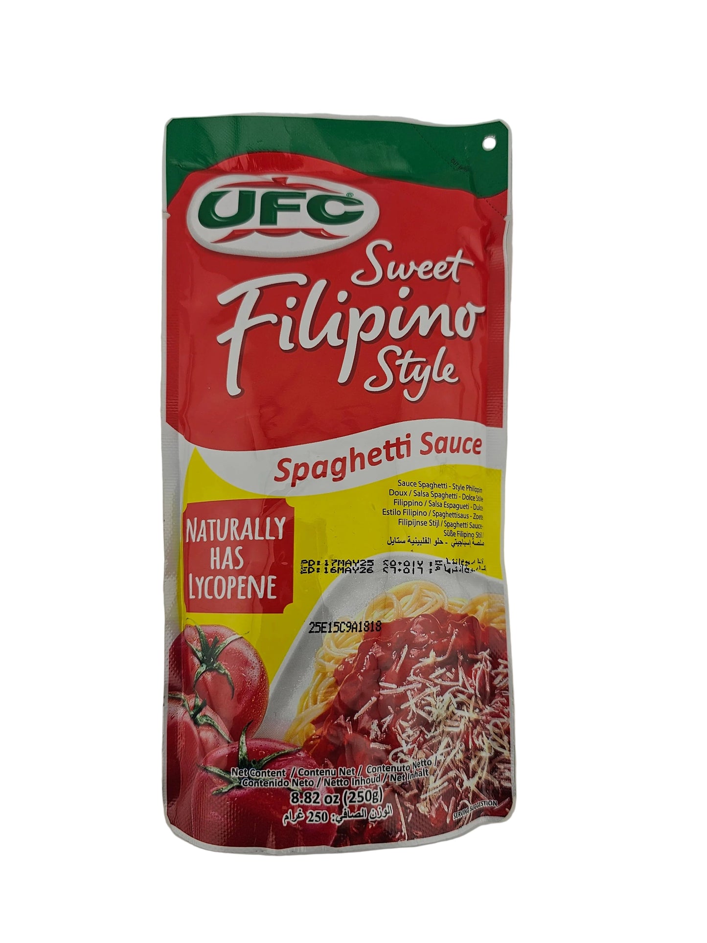 UFC Spaghetti Sauce 250 g