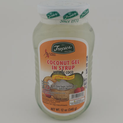 Tropics Coco Gel Lychee 12 oz