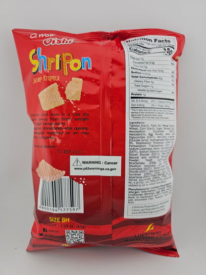 Oishi Shripon Kropek 65g