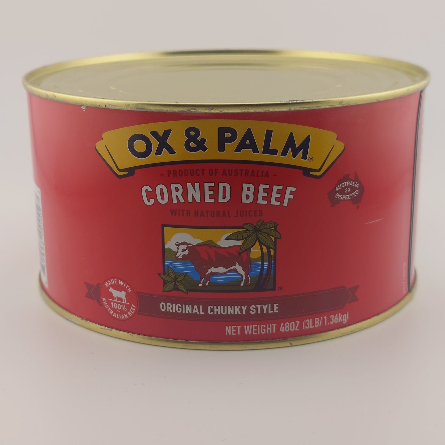 Ox & Palm Corned Beef 48 oz