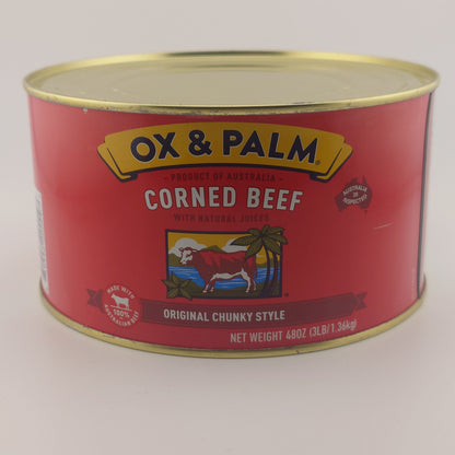 Ox & Palm Corned Beef 48 oz
