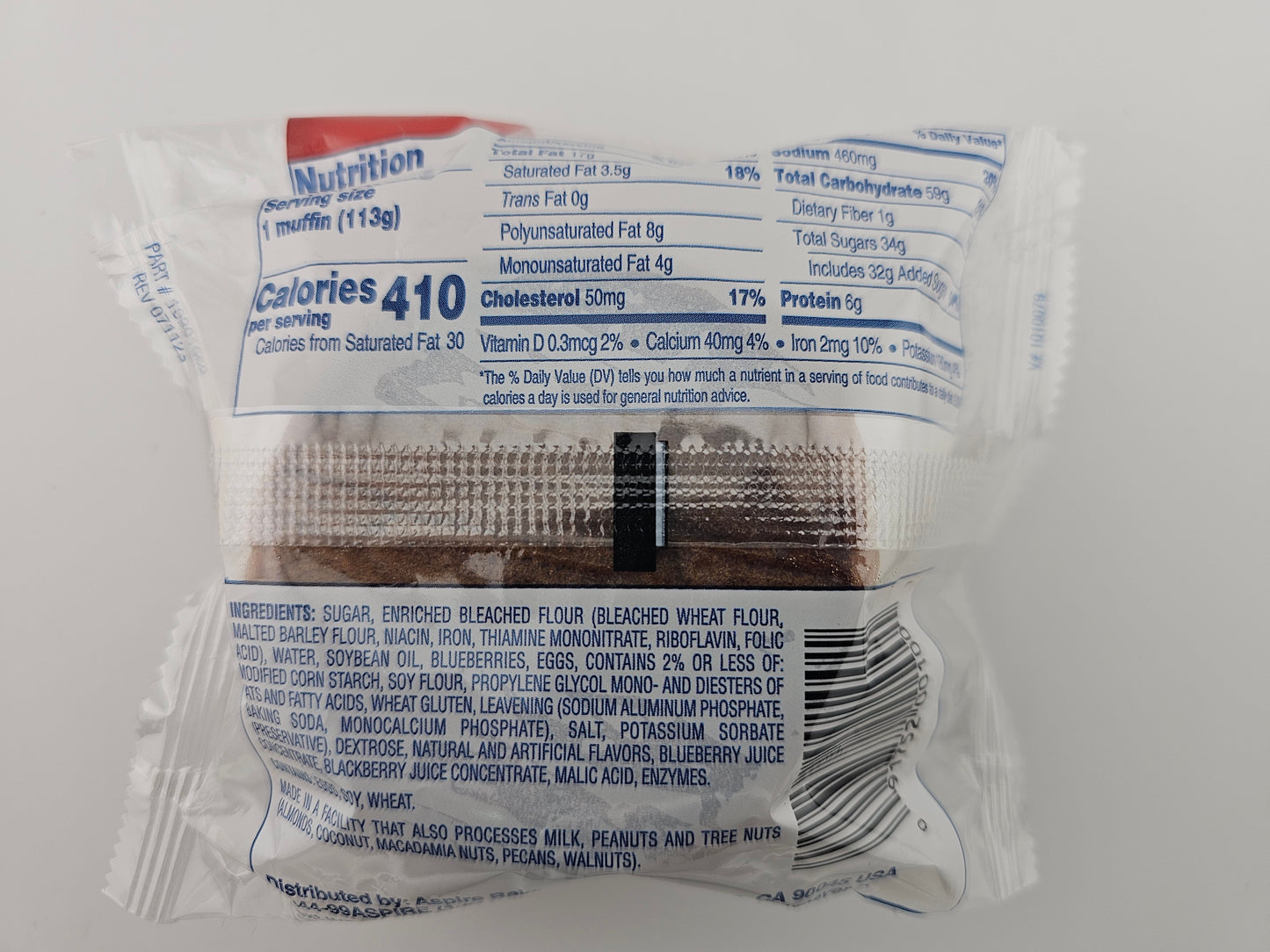 Otis Spunkmeyer Muffin - Wild Blueberry 4 oz