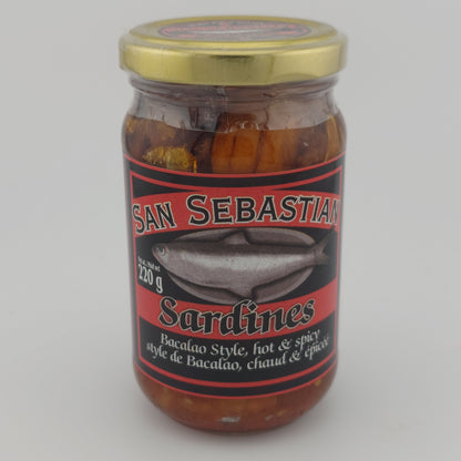 San Sebastian Sardines - Bacalao Style 220 g