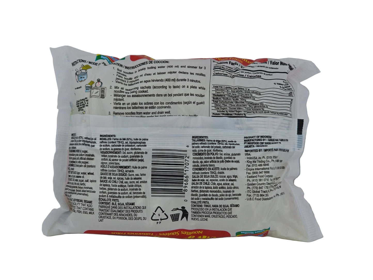 Indo Mie Mi Goreng Fried Noodles 3 oz