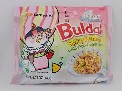 Samyang Buldak Spicy Ramen Cream Carbonara 4.93 oz